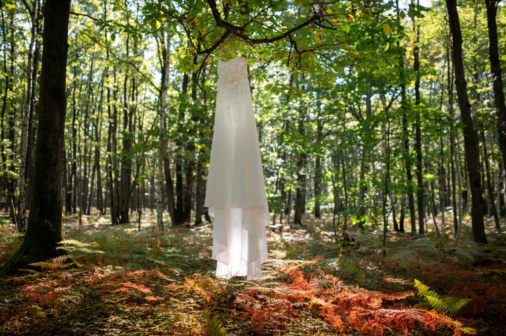 Corset en tartan . Robe de mariée celtique - Robe de mariée celtique en Essonne et en France - Robe de mariée Ecossaise en tartan. Artisanat Français, O fil du temps.